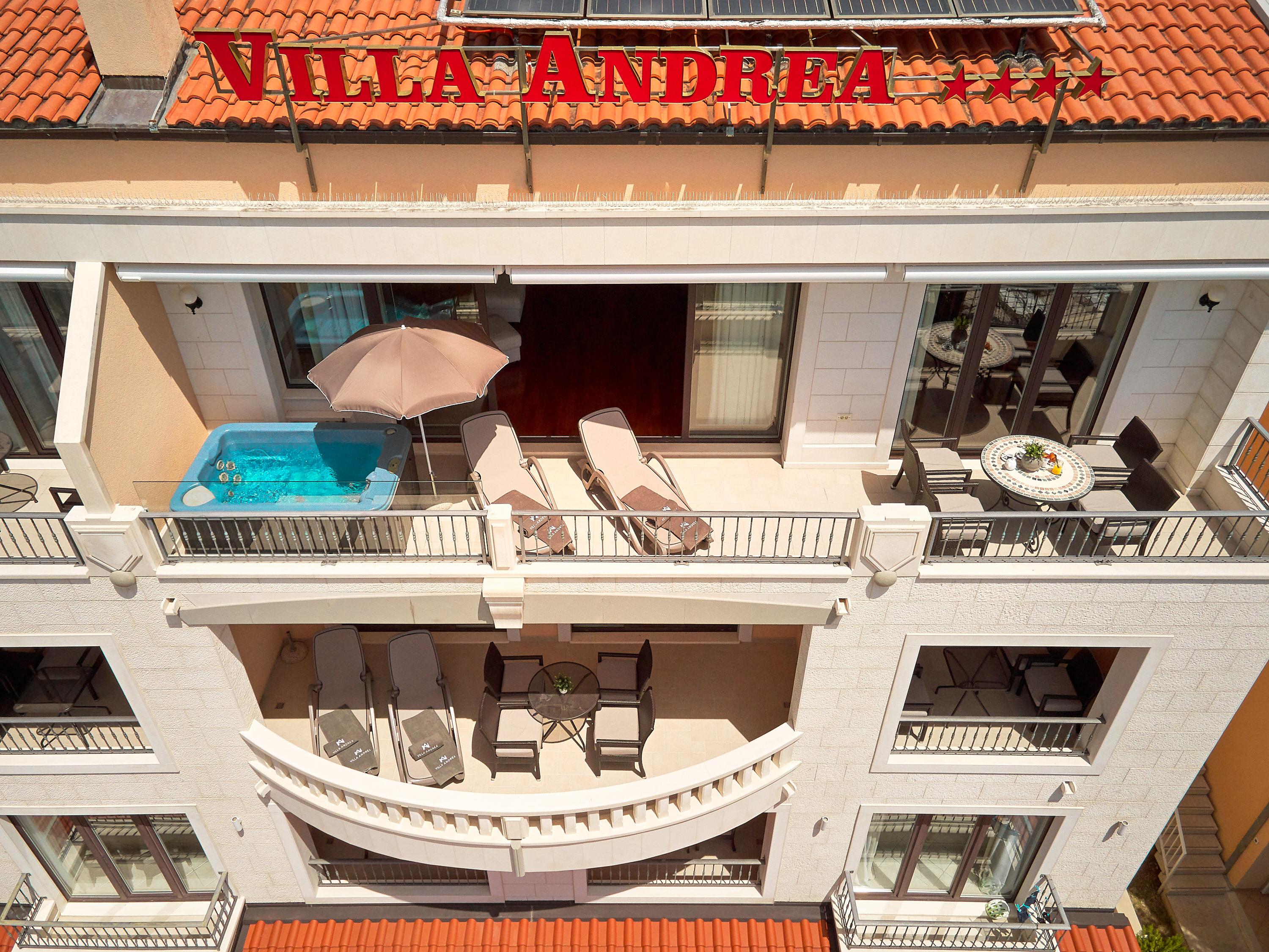 Hotel Villa Andrea Тучепи Экстерьер фото